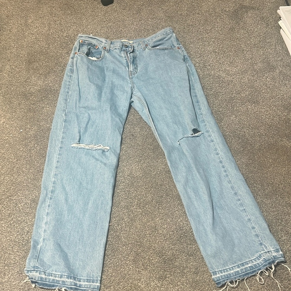 Levi’s women low pro straight jeans
